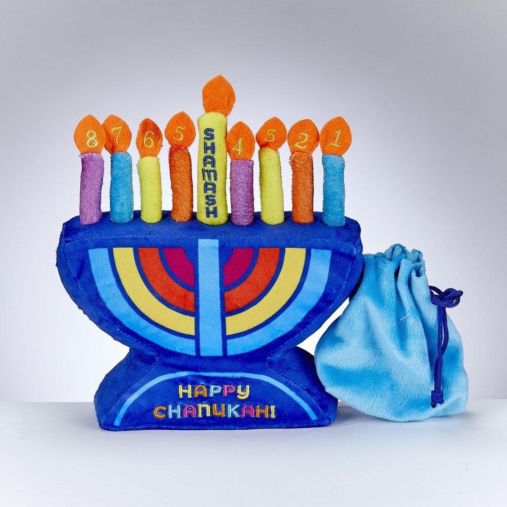 My Soft Menorah Set™, Plush