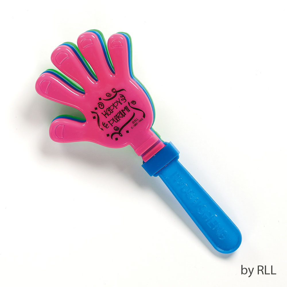 Hand-Clapping Purim Graggers