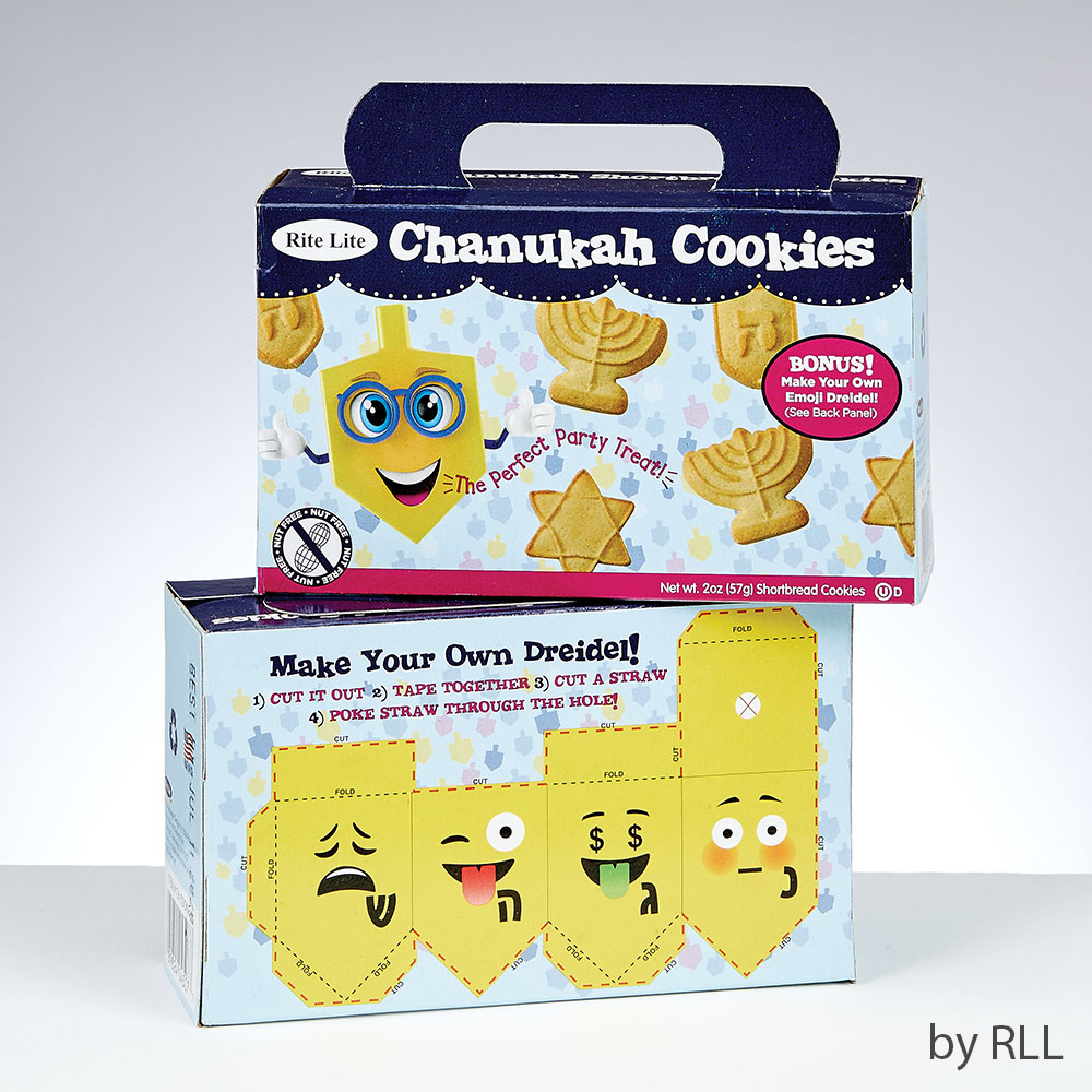 2 Oz. Chanukah Pareve Shortbread Cookies