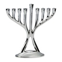 Silvertone Modern Mini Modern Menorah