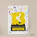 Bar Mitzvah Counter Card 
