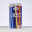 Deluxe Chanukah Candles - Assorted Colors