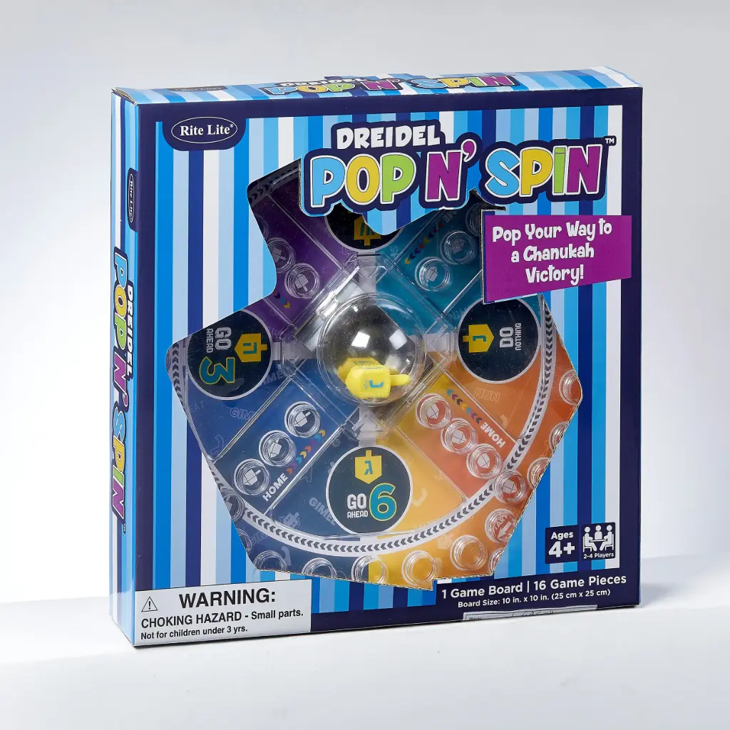 Dreidel Pop 'n Spin Game