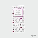 Bat Mitzvah Wallet Card