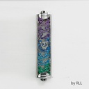Gradient Filigree Enamel Mezuzah 5"