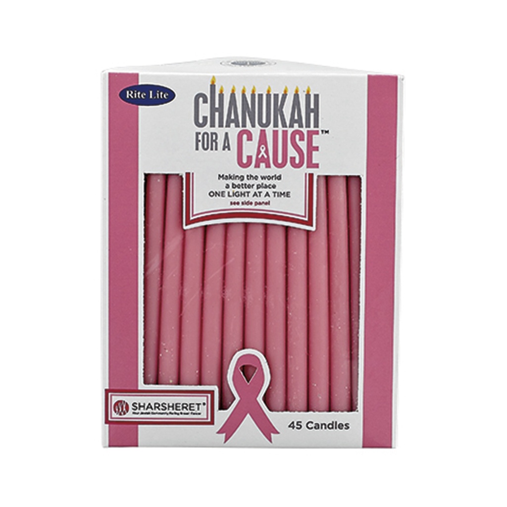 Chanukah For A Cause™, Pink Candles for Sharsheret