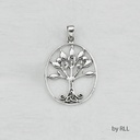  1 "Tree of Life" Sterling Pendant   