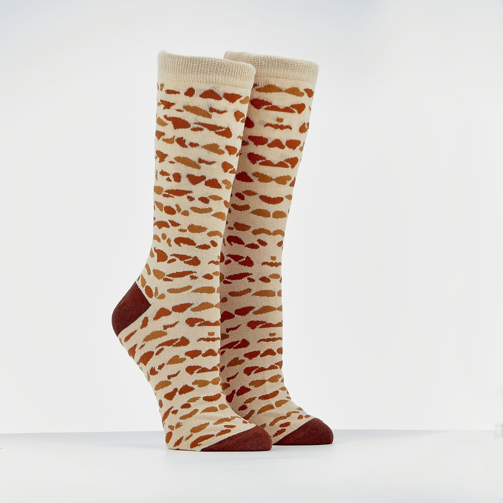 Passover Matzah Pattern Adult Crew Socks
