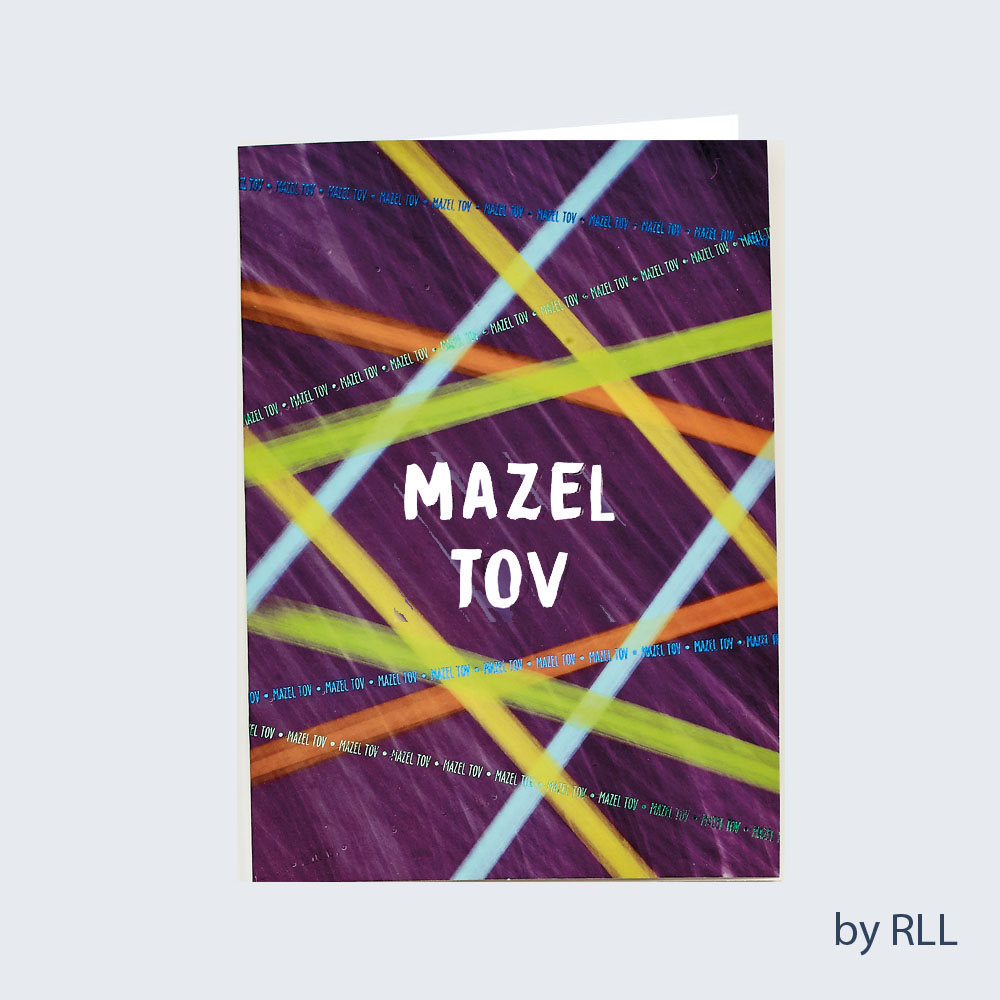 Mazel Tov Counter Card 