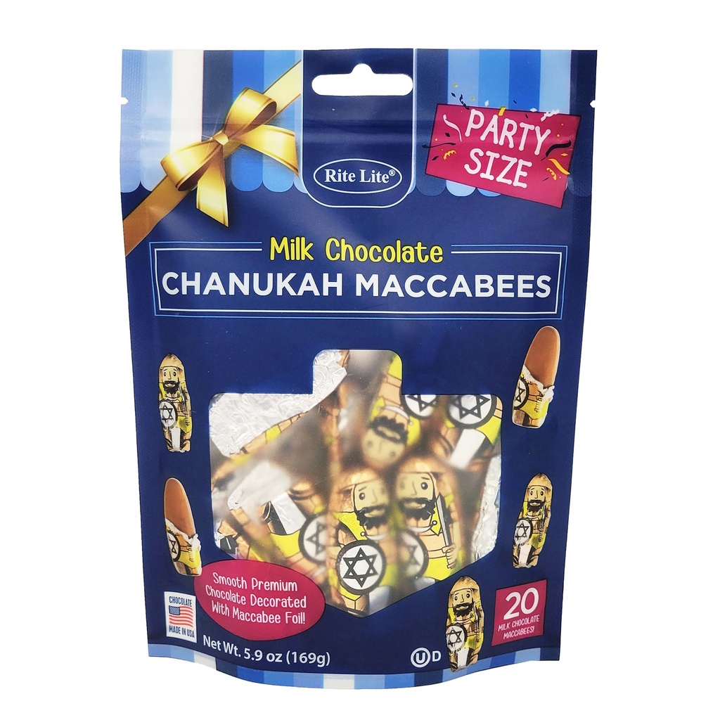 Milk Chocolate Chanukah Maccabees