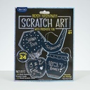 Rosh Hashanah Prismatic Scratch Art
