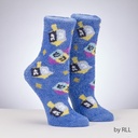 Dreidels Kids Cozy Slipper Socks with Lurex
