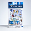 Chanukah Scenes with Reusable Stickers