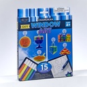 DIY Chanukah Window Art