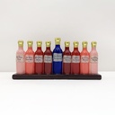 Fine Wines  Handpainted Ceramic Menorah