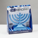 Go Menorah™ - Light It Anywhere - Metallic Blue
