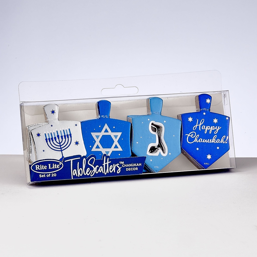 Chanukah Dreidel Tablescatters