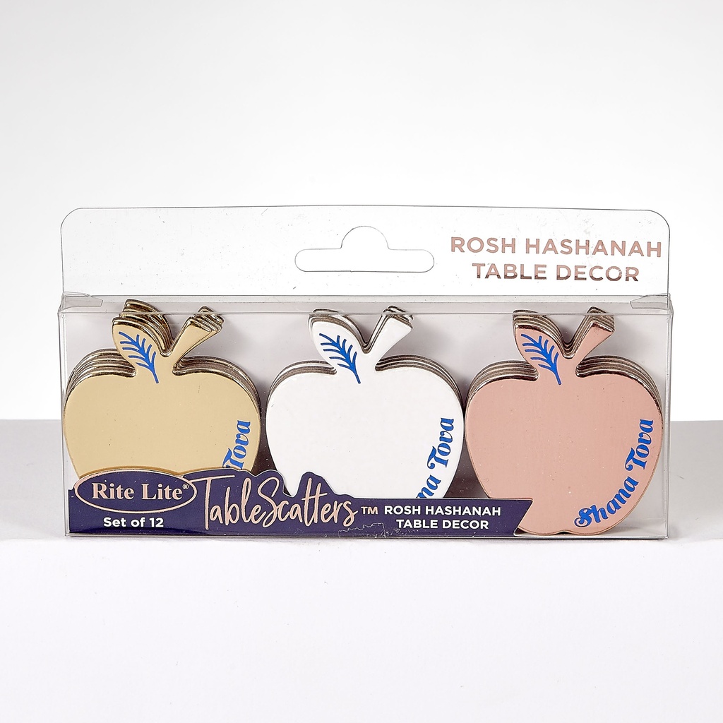 Shana Tova Tablescatters, 12 Foiled Apples