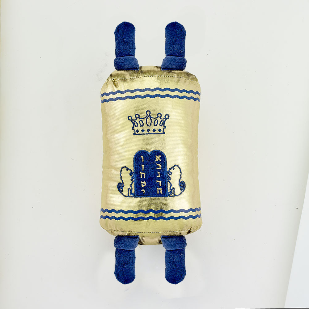 12" H Medium Gold Soft Torah