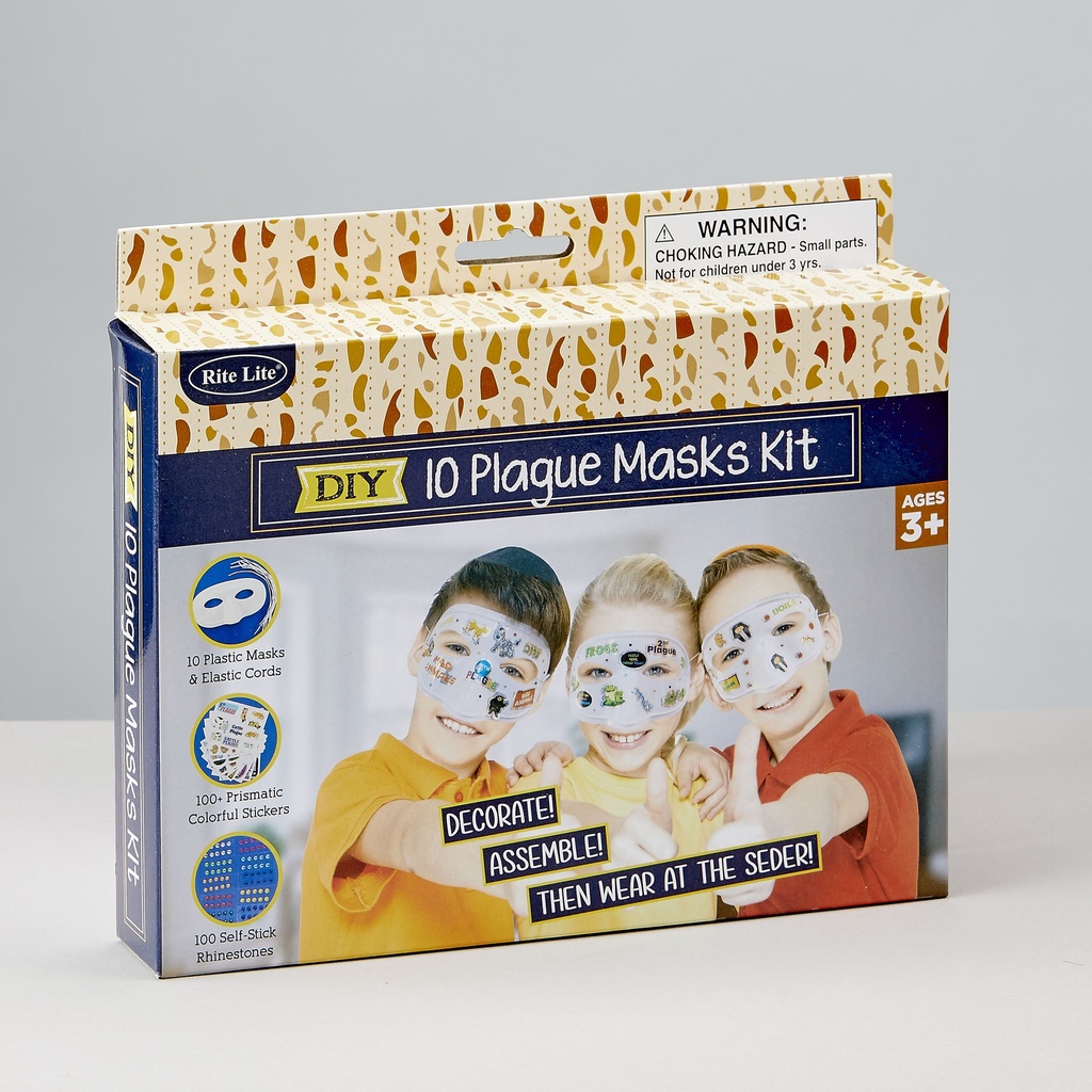 Decorate Your Own 10 Plagues Masks