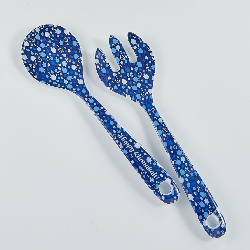 Chanukah Mosaic  Melamine Server Set