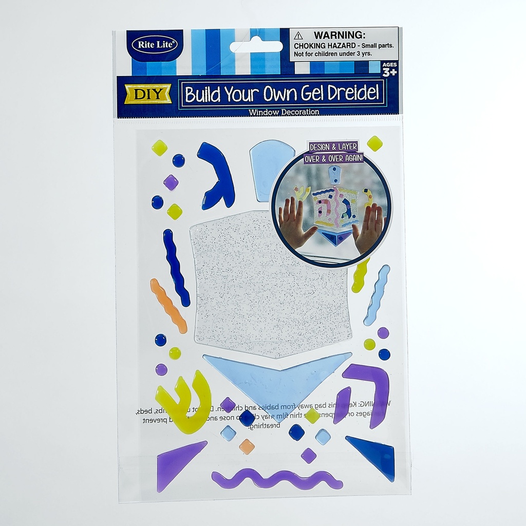 DIY Build Your Own Gel Dreidel 