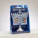 Mini Menorah Set - Menorah and 48  Birthday Candles