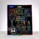 Shabbat Scratch Art