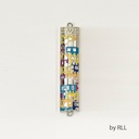 Jerusalem Enameled Mezuzah 5"
