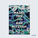 Bar Mitzvah Counter Card