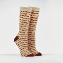 Passover Matzah Pattern Adult Crew Socks