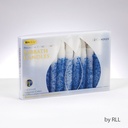 Premium Blue/White Shabbat  & Holiday Candles