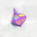 Purple Clay Dreidel 
