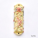Floral Ballet Shoes Mezuzah