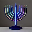 Colorwave LED Menorah With Color Changing Lights