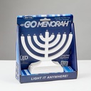 Go Menorah™ - Light It Anywhere - Pearl White