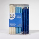 Blue & White Deluxe Chanukah Candles Value Pack