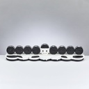 Hand-Painted Resin Cookies Menorah 